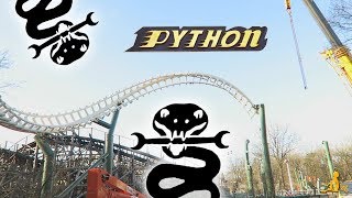 Heropbouw Python 12-02-2018 @Efteling