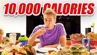 I ATTEMPTED TO EAT 10,000 CALORIES IN 24 HOURS (CHALLENGE)