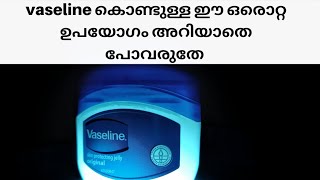 വാസലിൻ  ഉപയോഗിക്കുന്നവരാണോ നിങ്ങൾ ? എങ്കിൽ കാണാം നിത്യജീവിതത്തിലെ ഈ ഉപയോഗം | Use of Vaseline