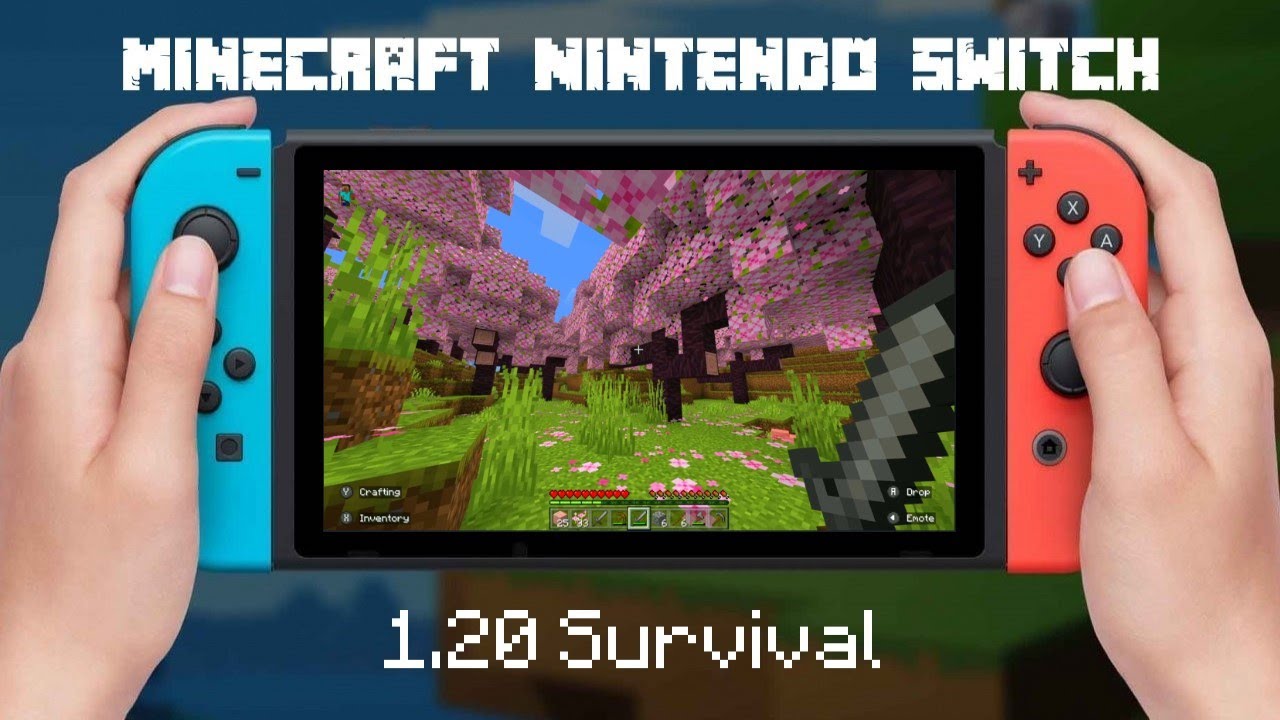 Minecraft Nintendo Switch - 1.20 Gameplay - YouTube