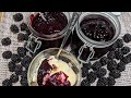 How to cook Blackberry jam Japan Urban Garden Japan living Organic Blackberry my My Garden