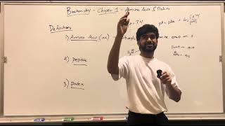 MCAT Biochemistry, Chapter 1- Amino Acids, Peptides, and Proteins (Part 1)