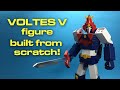 Fully pose-able VOLTES V figure completely handmade