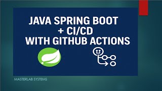 Java Spring Boot + CI/CD with GitHub Actions