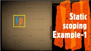 !!Archive :: Static Scoping Example-1