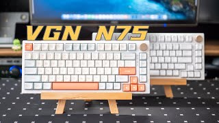 【VGN N75】99元起的Gasket成品键盘！卷就完事了