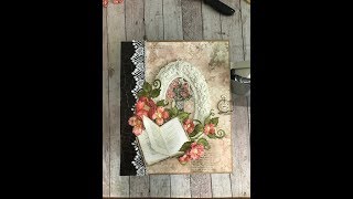 MINI ALBUM TUTORIAL PART 1 THE MUSE SHELLIE GEIGLE JS HOBBIES AND CRAFTS