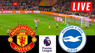 Brighton vs Man Utd | Premier League 2023 | Epl Live Stream | Pes 21 Gameplay
