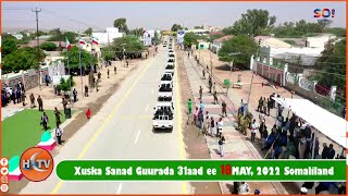 Gadiid kala Duwan Oo Ay Ku Soo Bandhigeen Ciidamada Booliska  Somaliland Xuska 18 May.