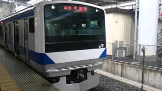 常磐線快速E531系K413編成上野行日暮里駅発車