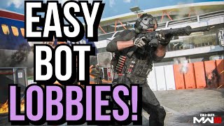 How to get BOT LOBBIES in MW3 without reverse boosting