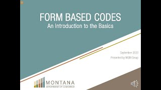 Form-based Codes: An Introduction to the Basics