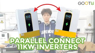 How to Parallel Connect 11kW Hybrid Inverters