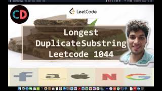 Longest Duplicate Substring | Rabin Karp Hashing Algo | Leetcode 1044 | Live coding session 🔥🔥🔥