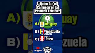 ¿CUÁNTO SABES DEL SUDAMERICANO SUB-20?🤔 #futbol #sudamerica #sub20 #sudamericanosub20 #cuantosabes