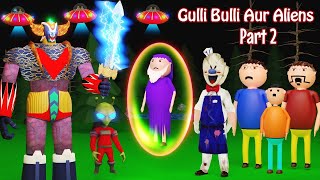 GULLI BULLI AUR ALIENS (PART 2) | Gulli Bulli  | Cartoon | Aliens Horror Story