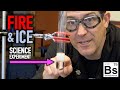 Fire and Ice Science Experiment - Chemical Reactions Demonstration