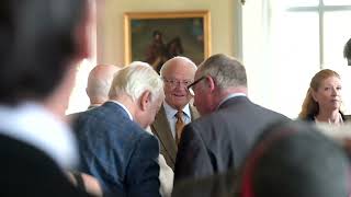 King Carl Gustaf at the Swedish Grand National horse racing