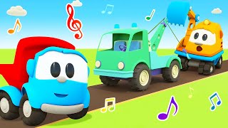 Sing with Leo the Truck! The Tow Truck song for kids. Nursery rhymes & baby songs