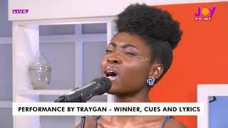 Traygan delivers a spectacular performance of "Tired 20" on #PrimeMorning