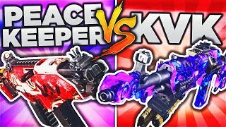 PEACEKEEPER vs KVK! (BO3 DLC WEAPON FACE OFF) BLACK OPS 3 DLC WEAPON SUPPLY DROP OPENING!