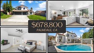 Home tour: Palmdale, CA $678,00
