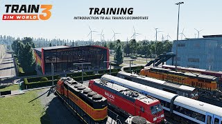 Train Sim World 3 | Training Center - All Trains/Locomotives Introduction