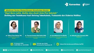 Skrining dan Tatalaksana Hasil Skrining Tuberkulosis, Thalasemia dan Diabetes Mellitus