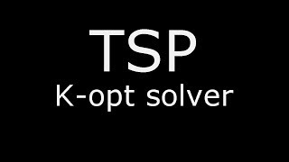 TSP: K-opt visualization