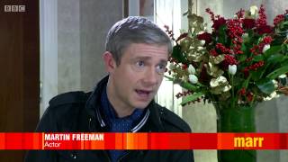 20131215. Martin Freeman on \