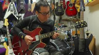 TULIP「銀の指環」を安部さんと同じ1966年製Gibson ES-335でギターカヴァー