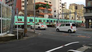 西鉄・天神大牟田線の新駅（Ｔ８・名称未定）予定地付近　２０１８年７月３１日