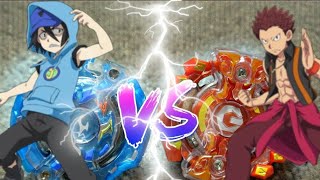 Jormuntor J2 VS Gainon G2 |Beyblade Burst Battle| Gabe VS Jin