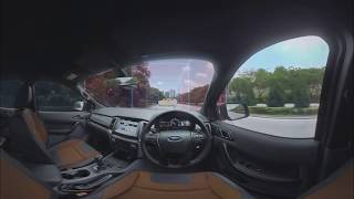 Ford Ranger WildTrak Virtual Reality Crash Test Drive