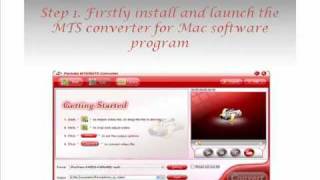 How mts converter for mac software works?