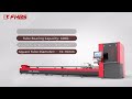 Baisheng Laser - Precise Small Diameter 10-100mm Round Square Fiber Laser Tube Cutting Machine