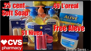 CVS Haul 1/26 - 2/1 $1 NIvea Lip Balms | .25 Soft Soap