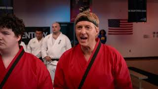 Miguel Diaz vs Hawk, Miguel gets injured - Cobra Kai 04x09