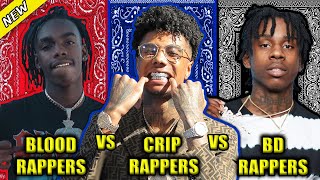 BLOOD RAPPERS VS CRIP RAPPERS VS BLACK DISCIPLE RAPPERS 2020