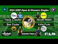 Open & Women's Singles  Grand Final - 2024 AEBF Nationals