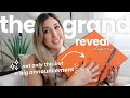 NEW HERMES BAG UNBOXING 🍊 MY FIRST WISHLIST BAG + THE GRAND REVEAL of MY CHEF'S TABLE 👩‍🍳  VLOGMAS 🎁