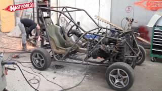 Building a 4x4 buggy out of a Ford KA, Sierra and VW Golf!