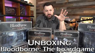 Bloodborne: The Board Game Kickstarter Unboxing