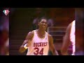 Hakeem Olajuwon records Quadruple Double