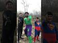 Funny Spiderman vs Funny Superheroes #shorts