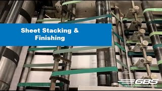 GBS ADVANCED LABELING SOLUTIONS | Sheet Stacking and Finishing