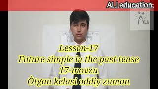 Future in the past simple tense-O'tgan kelasi oddiy zamon lesson-17