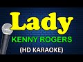 LADY - Kenny Rogers (HD Karaoke)