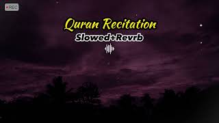 Most beautiful Quran recitation ||Slowed + Reverb || sheikh Abdul Rahman Mossad