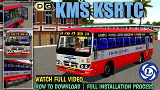 🔴HOW TO DOWNLOAD KMS KSRTC MOD FOR BUSSID BY CJ PROJECT | IBS ETS 2 | FULL INSTALLATION PROCESS